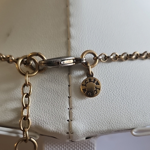 J Crew Gold Medallion Statement Necklace - Picture 3 of 4